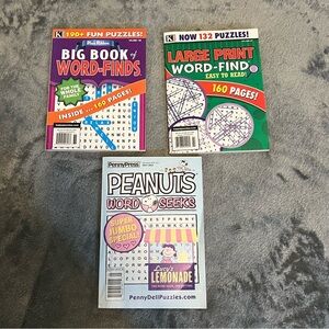 Kappa Big Book of Word-Finds - Bundle of 3